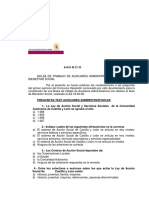 Examen Administrativo Ayuntamiento de Leon 2009