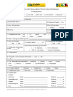 Ficha de Campo e Instrutivo de Preenchimento Vigisolo