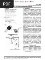 LM138 and LM338 5-Amp Adjustable Regulators: 1 Features 3 Description