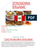 Gastronomia Peruana