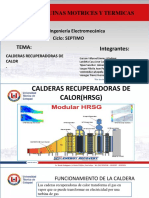 Calderas Recuperadoras de Calor