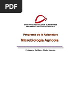 Programa de Microbiología