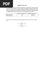 CHE425: Problem Set