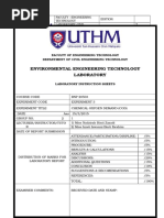 Exp.3 Determination of Chemical Oxygen Demand COD