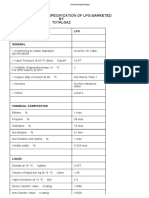 Technical Specification LPG