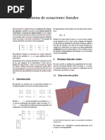 Sistema de Ecuaciones Lineales