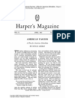 Aikman, Duncan, American Fascism: A Plea For American Liberalism, Harper's Monthly Magazine, 150 (1924:Dec.-1925:May) p.513