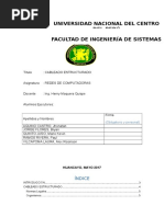 Informe Cableados Estructurados