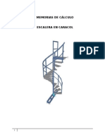 Memorias Calculo Estructural Escalera Caracol