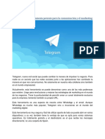 Telegram: Una Herramienta Potente para La Comunicación y El Marketing