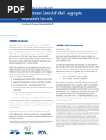 Diagnosis and Control of Alkali-Aggregate Reactions in Concrete