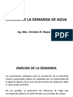 Análisis de La Demanda para Un Proyecto de Riego - Unalm