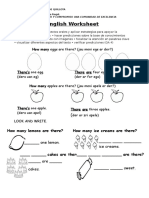 English Worksheet: Objective