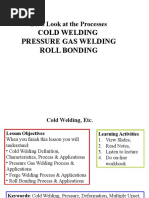 1-3 Cold Welding, Etc