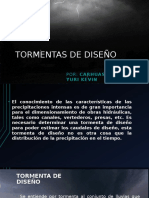 Tormentas de Diseño