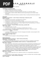 Laurasponagle Resume