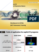 L01 - ANSYS - WB - LS-DYNA - Explicit Dynamics Basics