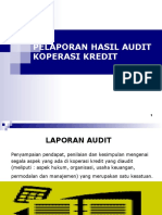 Auditing Kopdit - Pelaporan