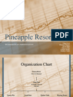 Pineapple Resort: Business Plan Presentation Yong Park Shaniqa Roane Jared Ross Sakura Shu Chenee Stone Raihan Taleb