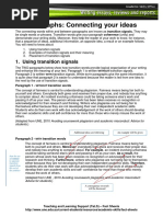 WE Paragraphs Connecting-Your-Ideas PDF