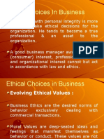 Ethical Choices in Business (Modified)