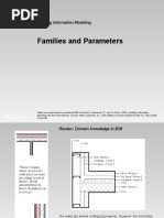 Families and Parameters: Building Information Modeling