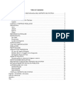 Informacion Secundaria Del Distrito de Oyotun