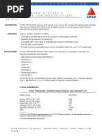 Citgo Transgard Synthetic Multi-Vehicle Low-Viscosity Atf