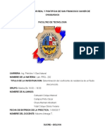 Practica Nº2 Mecanica de Fluidos Coeficiente de Resistencia