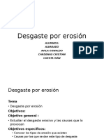 Desgaste Por Erosión