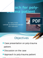 Approach For Poly-Trauma Patient