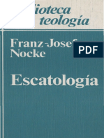 Nocke, Franz Josef - Escatologia PDF