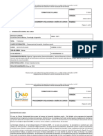 SYLLABUS 203057 Calculo Multivariado