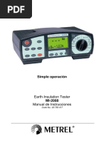 MI 2088 Earth Insul - Tester SPA 20 750 417