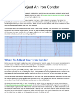 6 Ways To Adjust An Iron Condor