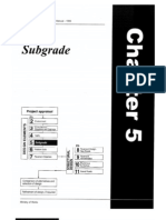 Tanzania Pavement & Materials Design Manual 1999 Chapter 5 - Subgrade