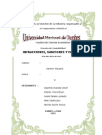 Infracciones, Sanciones y Delitos Tributarios