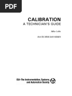 Calibration ATechniciansGuide Cable TOC