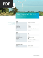 Data Sheet Wind Turbine SWT 3-6-120