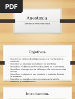 Anestesia