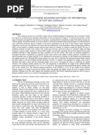 Effect of Polythene Modified Bitumen On Properties of Hot Mix Asphalt