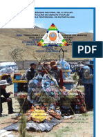 Tradiciones y Costumbres Por El Dia de Todos Los Muertos en El Distrito de Nicasio - Lampa-Puno