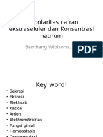 Osmolaritas Cairan Ekstraseluler Dan Konsentrasi Natrium