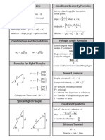 Reference Coordinate Geometry