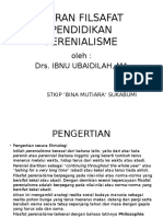 6 Aliran Filsafat Pendidikan Perenialisme