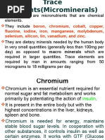 Trace Elements (Microminerals)