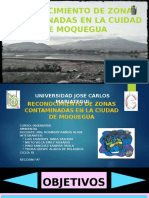 Diapositivas Tipos de Contaminación en Moquegua