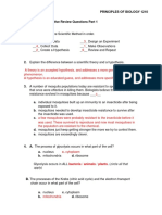 Cumulative Exam Review I