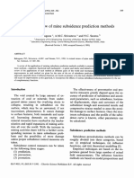 A Critical Review of Mine Subsidence Prediction Methods PDF