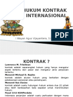 Hukum Kontrak Internasional